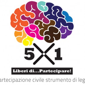 Logo del Progetto 5x1 liberi di partecipare