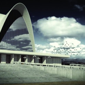 10 - Three-dimensional animation of Nervi’s New Norcia Cathedral and Monastery project, 2011. Courtesy Rene Van Meeuwen