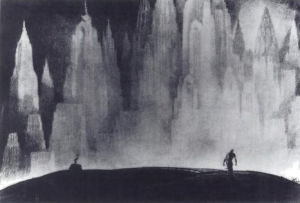 Hugh Ferriss, The Lure of the City, 1929