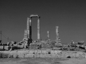 Layer archeologico: il tempio di Ercole a Jabal al-Qala'a