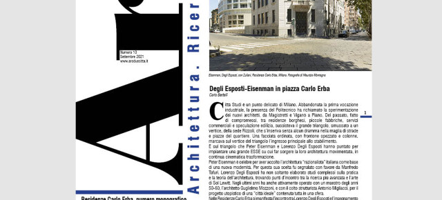 On – line: Arcduecittà n°10 – Residenze Carlo Erba, numero monografico – visita la sezione ‘il numero’ e scarica gratuitamente il pdf On – line: Arcduecittà n°10 – Residenze Carlo Erba, numero monografico – visita la sezione ‘il numero’ e scarica gratuitamente il pdf