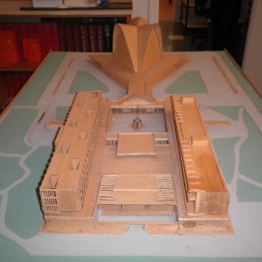 7 - Nervi’s original model. Courtesy New Norcia Archive. Photo: Annette Condello